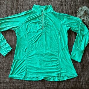 Tangerine Quarterzip‎ pullover / size XL